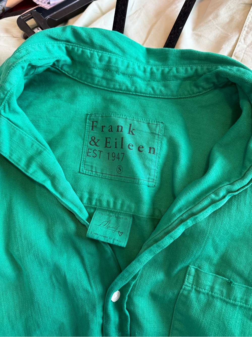 NWOT Frank & Eileen Mary Classic Shirt Dress - Picture 4 of 6